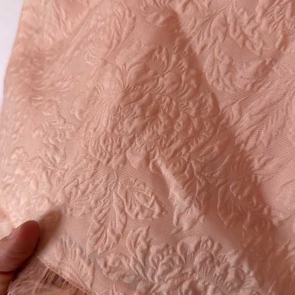 Like New GB Girls Puff Sleeve Feather pink dress. Perfect for Spring! - Picture 3 of 5